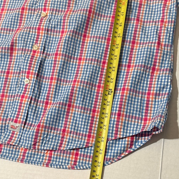 Vineyard Vines Murray Shirt | Plaid Long Sleeve Button‑Down | Size Large - Picture 14 of 16